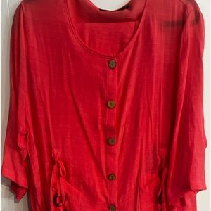 Beautiful pants and top outfit perfect for vacation trips and summer gatherings.